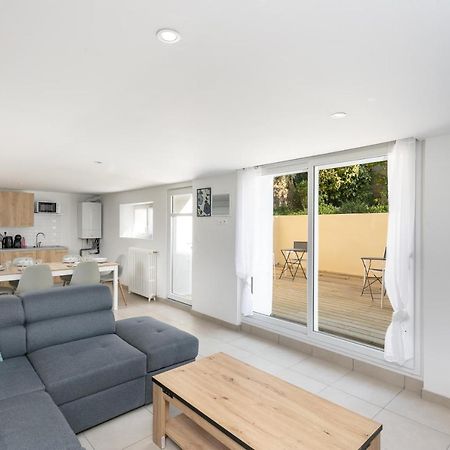 La Belle Poule : Chambre Spacieuse Avec Sdb Privative, Cuisine Et Salon Partages, Terrasse, Proche Facs Et Centre Brest Exteriör bild