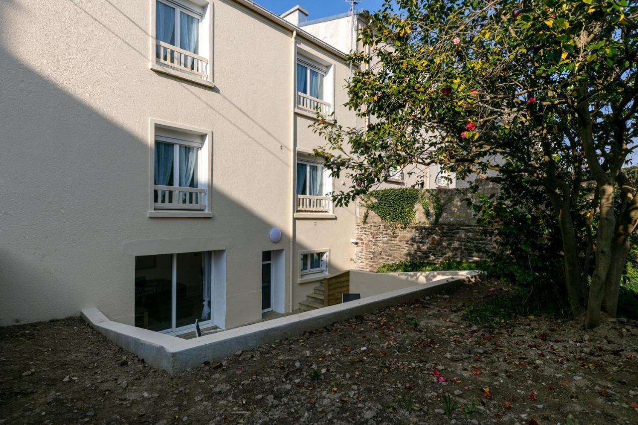 La Belle Poule : Chambre Spacieuse Avec Sdb Privative, Cuisine Et Salon Partages, Terrasse, Proche Facs Et Centre Brest Exteriör bild