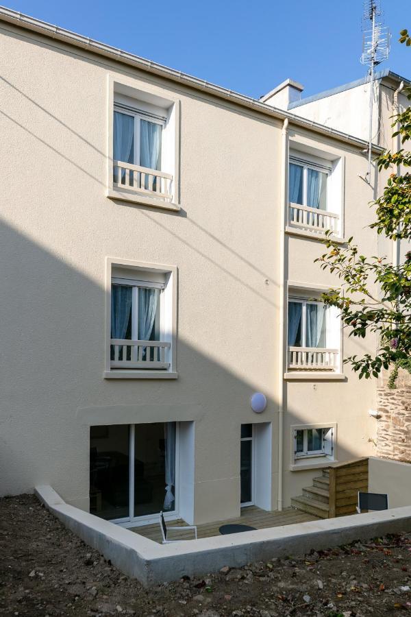 La Belle Poule : Chambre Spacieuse Avec Sdb Privative, Cuisine Et Salon Partages, Terrasse, Proche Facs Et Centre Brest Exteriör bild